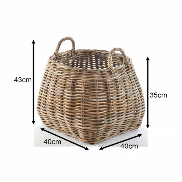 Rattal Rattankorb mit Henkel