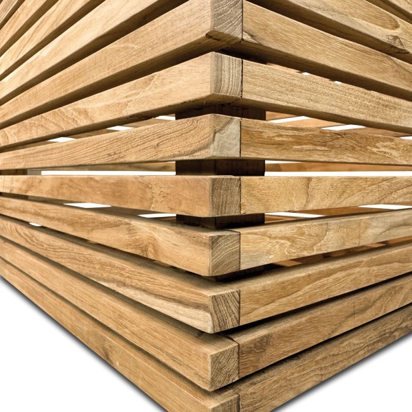 Modulo Plantagen - Teakholz Pflanzkübel