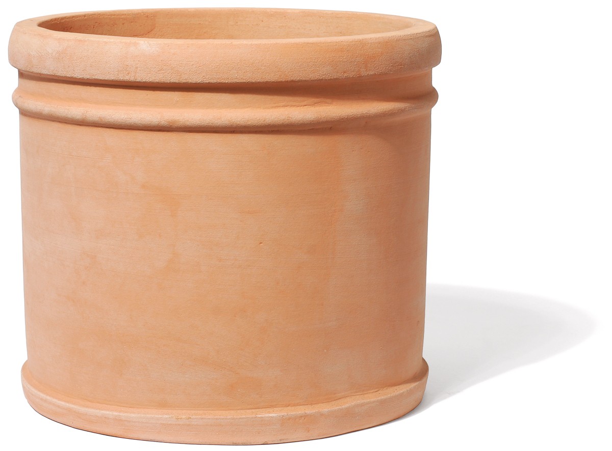 Bordino hoher Zylinder Terracotta Topf 3er Set - Rossini Traditionelle
