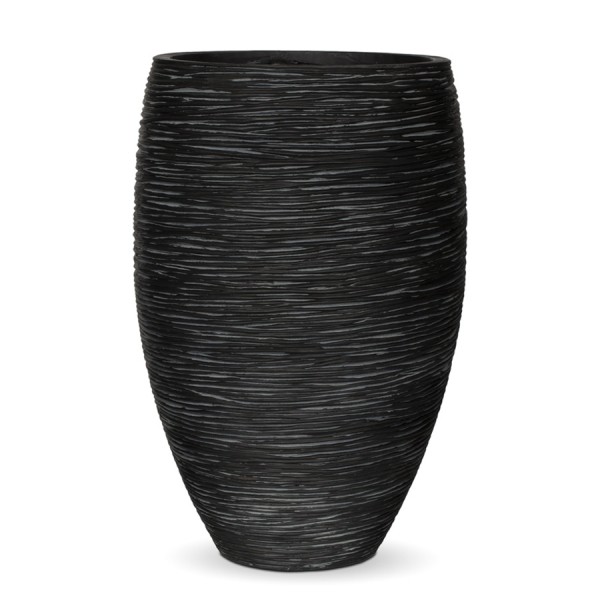 Pflanzvase Riffel Elegance Deluxe - Capi Nature Vase Elegant Low Rib