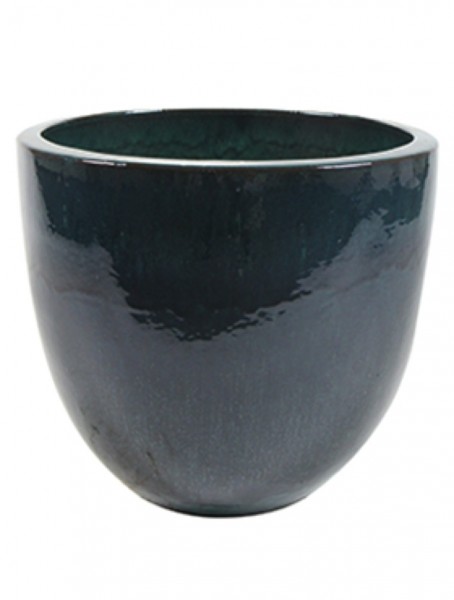 Pure Ozeanblau Keramik - Couple Pflanzkübel