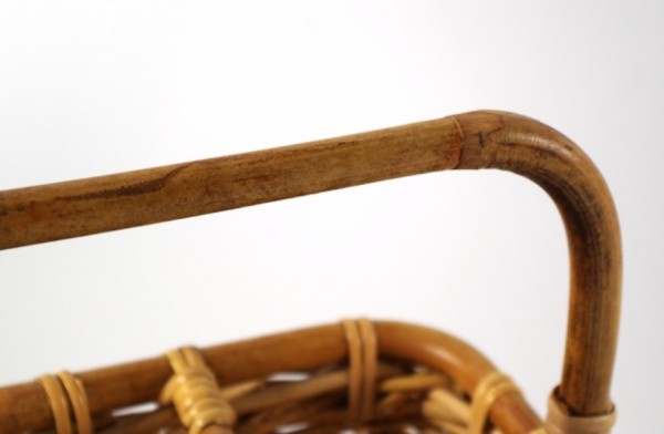 Flaschenträger aus Rattan für 6 Flaschen