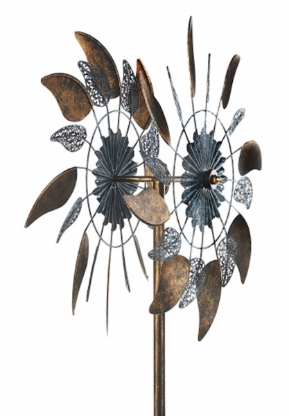 Windrad Vent als Gartenstecker aus Metall