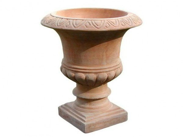 Pokalvase - Natur Terracotta
