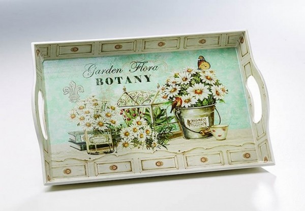Deko Tablett - Garden Flora Botany