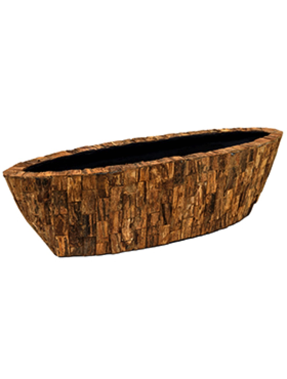 Cemani Wood Design Oval Pflanzschale