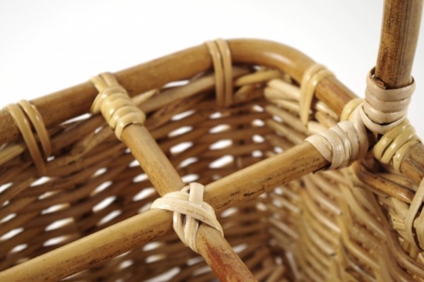 Flaschenträger aus Rattan für 6 Flaschen