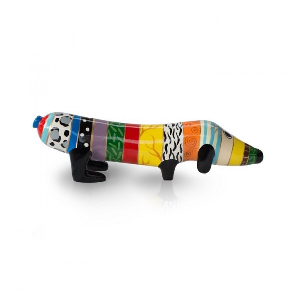 Hund aus Fiberglas - Hot Dog Multicolor
