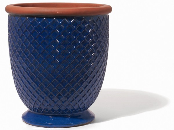 Hutch Keramikkübel - FarmHouse Blue washed