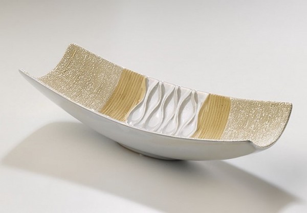 Zera Keramik Dekoschale 34 cm | Mare