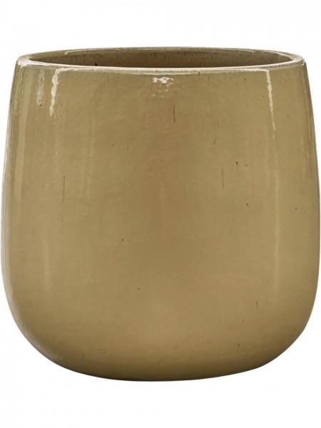 Balloon Keramiktopf cream Glasiert