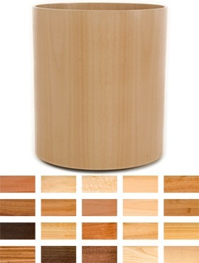 Woodstock Finee - Holzfurnier Pflanzkübel