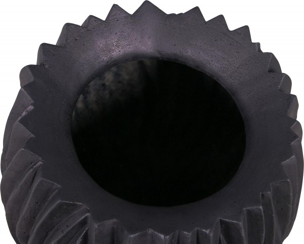 River Black Pflanzvase
