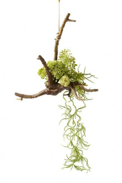 Sukkulenten Kunstpflanzen Hänger 20 cm A24123000-72037